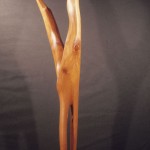 Freeform Wood Carving- MOUNTAIN CALL- 1973