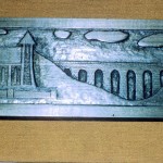 Wall Carving- BRIDGE 1970- H- 16in W- 33in D- 2in-2