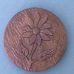 Wall Carving- FLOWER ONE- 1977